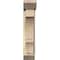 Ekena Millwork Balboa Slat Rough Sawn Bracket w/ Offset Brace, Douglas Fir, 6"W x 18"D x 30"H BKT0604X18X30BOA06RDF - alternate 4
